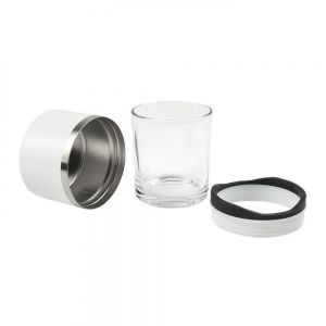 VASO WHISKERO BASILE personalizada